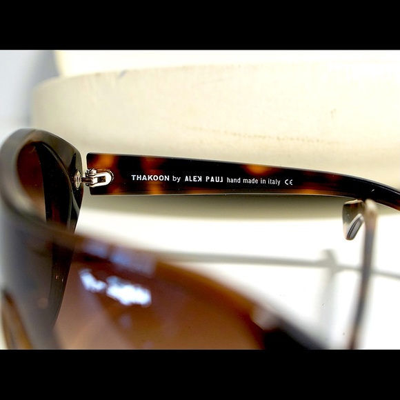 THAKOON Alex Paul Designer Shield Gradient Sunglasses Unisex - Picture 8 of 9